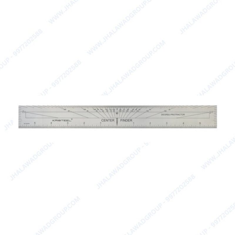 kristeel centre finder cum protractor